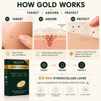Skinity+ Gold Hydrocolloid Blemish Patch image 5